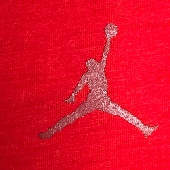 Jordan Vivid Red Long Sleeve Shirt - Picture 4 of 4